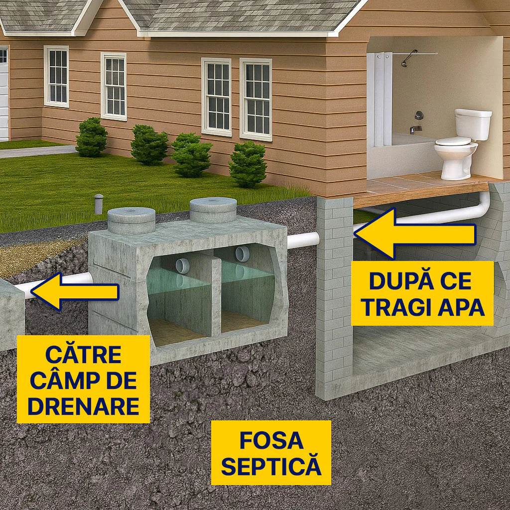 Pudră Fosă Septică