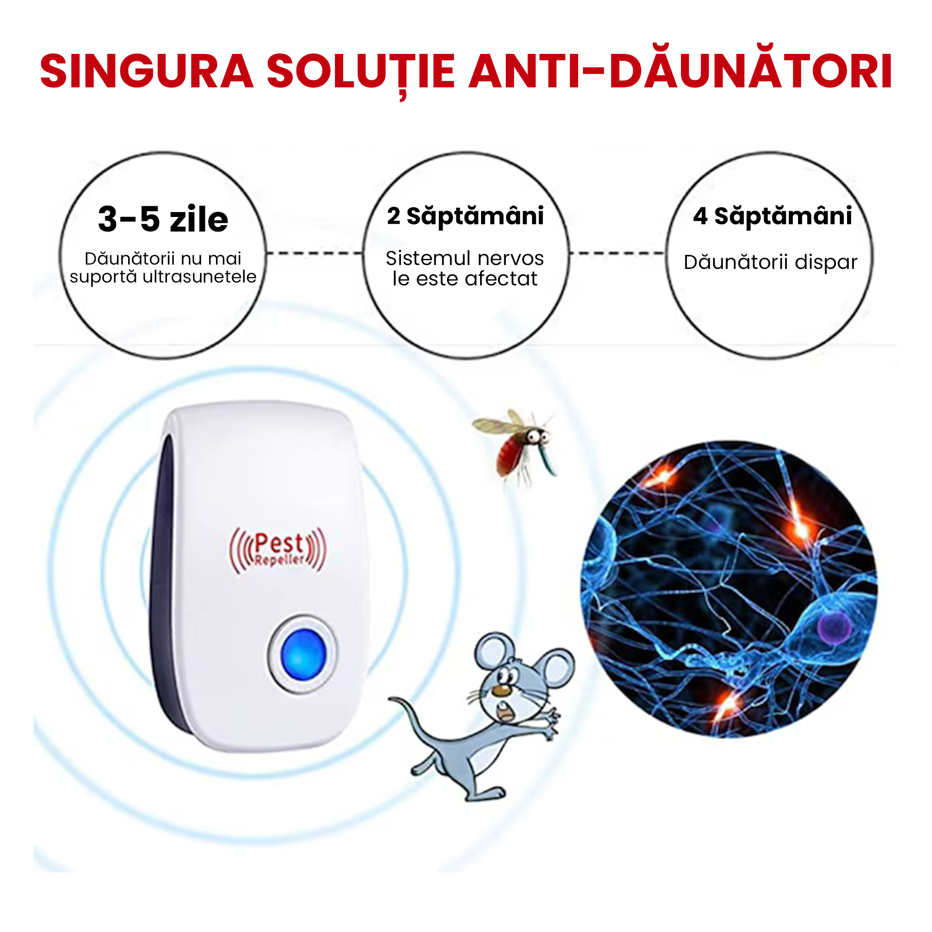 Aparat Anti Rozatoare si Insecte